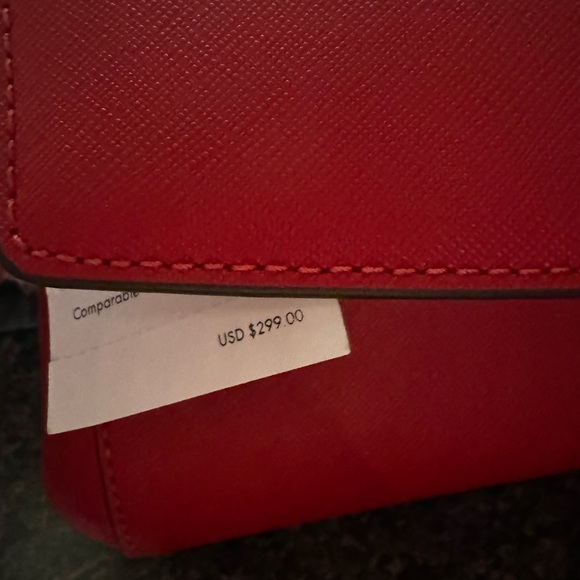 SOLD KATE SPADE ♠️ ♠️♠️ Beautiful Kate Spade in a gorgeous Candied CHERRY 🍒 R… - Picture 5 of 15